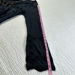 Letarte Doily 100% Cotton Cover Up Dress With Size Zipper in Black Green Size L Photo 6