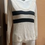 Lorna Jane Uniquely  beige with striped sweater Photo 1