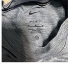 Nike  Dri FIT Swift UV Crew Neck Running Shirt Top Women's Medium Heathered Blue Photo 4