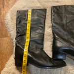 KF LTD Boots Ellen III Size 8 Black Leather Slouchy Made In Brazil Mid Calf Photo 8