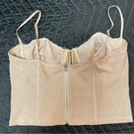 White Fox Boutique White Fox Unforgettable Lace Mesh Bustier Corset Top Large Photo 4