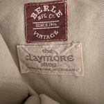 Vintage Berle High Waist Khaki Shorts With Martinis Embroidered All Over Size 36 Tan Photo 5