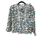 River Island Floral Ruffle Blouse Sz10 (US6) Photo 1