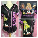 Bratz Baseball Jersey size Medium Bratz Doll Jersey NEW~ purple ~ Cartoon Bratz Photo 1