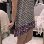 CARAMELA size medium geometric trapeze dress Photo 0