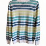 Pendleton  Striped Button Down Cardigan 100% Cotton Size Medium New Without Tag Photo 5