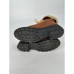 J.Crew Women's Round Toe Faux Fur Lace Up Lug Sole Combat Boots Brown Size 9 M Photo 8