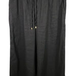 INC International Concepts Wide Leg High Rise Black Pants Size L New Classic Size L Photo 0