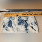 Veronica Beard  Kallie Tie Dye High Rise Straight Leg Crop Jeans Bleached Size 23 Photo 5