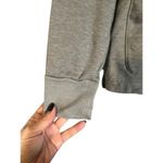 J.Crew Gray Long Sleeve Button Henley Cotton Blend Sweatshirt Women Sz S Photo 4