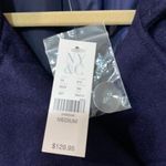 NEW YORK & CO Navy Wool Petticoat Blazer, Size Medium Blue Photo 2