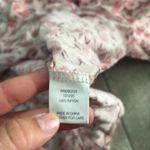 LA Hearts PacSun  Pink Flowy Button-Front Cropped Top Size Medium Photo 5