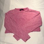 Akira  Cropped Acid Washed Long Sleeve StretchWomen's Top Photo 2