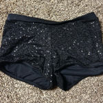 Balera Dancewear Spandex Sequin Shorts Costume Black Size M Photo 0