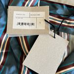 PARIS BLUE STRIPE SILK OVERSIZED PYJAMA SHIRT Photo 4