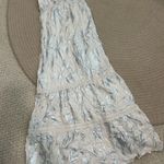 Mossimo Supply Co White and silver tiered maxi dress Photo 5