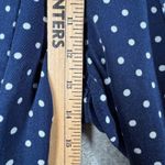 Talbots Pants Large Blue White Polka Dot Pull On Preppy Classic Workwear Chic Photo 10