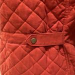 Duluth Trading Burnt Orange Cortland Quilted Jacket Size Small Fisherman Core Orange Photo 7