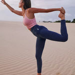 Free People Movement NWOT  High-Rise 7/8 Length Good Karma Leggings-Deepest Navy  Size: Xs/S $78 MSRP No outside logo No refunds or cancellations Photo 0