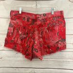 IRO • Shorts • Omiandato • Shorts • Linen • Bandana • 40 • Red • Paisley Photo 9