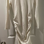 Missufe White maternity dress Size M Photo 3
