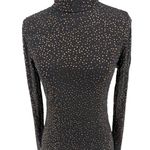 Alice + Olivia Delora Embellished Maxi Gown Black Dress Size 6 NWT Photo 8