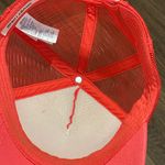 Billabong Women's Sun Your Bunz Trucker Hat Coral With White Letters Adjustable Photo 5