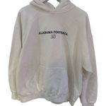 Gildan Alabama Football #18 text when you are champs white hoodie XL Photo 0