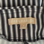 Hope & Harlow Pants Womens 6 Black Gray White Striped Coastal Casual Office Photo 6