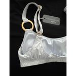 NWT Kenny Flowers the Santorini gold ring white sporty bikini top small Photo 8