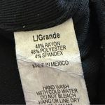 Forever 21  Crop Top NEW Black Long Sleeve Large Stretchy Photo 9