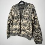 Free People  Love Story Quilted Boho Bomber Jacket size XS Photo 3