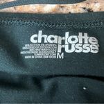 Charlotte Russe Women’s Hunter Green Lace Trim Camisole Tank Top M | Y2K Fairy Photo 6