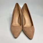Franco Sarto  light pink suede Abree heels size 9 Photo 1