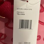 Betsey Johnson  Pink Bow Lunch Bag Photo 3