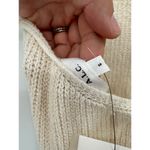 ALC Frank A.L.C. Ivory Knit Caleb Dress Cross-back Tie Midi Size S Photo 7