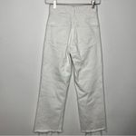 ZARA white wide leg jeans size 0 Photo 4