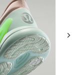 Lululemon  BlissFeel Women’s Running shoe scream green & beige summer activewear Photo 2