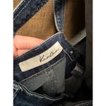 Kancan Womans Distressed Overall Jean Shorts Size Large Blue Photo 2