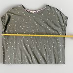 Boden Womens Faye Metallic Green Gold Ruffle Sleeve Dress Size 14R Photo 5