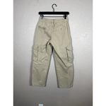 TNA 100% Cotton Tan Khaki Cargo High Rise Pant Size 2 Photo 6