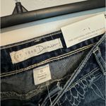 Denim & Flower New! Denin Floral Girlfriend Ankle Jeans Size 8 Photo 5