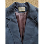 Pendleton VTG  100%‎ Pure Virgin Wool Navy Blue Blazer Jacket Woman’s Size… Photo 1