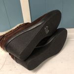 Nine West Nine‎ West Women’s 10 Brown Suede Leather Faux Sherpa Fur Wedge Bootie Boots Photo 7