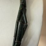 CARNELIAN HORN AND CORAL CHOKER‎ ORANGE GREEN ETHNIC TRIBAL RARE Photo 3