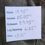  Army Green Linen Joggers Size 18W Sanctuary Green Linen Pants Photo 8