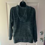 Caslon  Gray Zipper Up Hooded Sweatshirt- Size Small Photo 2