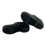 Dansko Pewter Stripe Patent Leather Professional Nursing Clogs Size 39 / 8.5-9 Photo 5