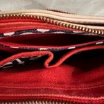 Spartina 449 Daufuskia Island Natural Linen Genuine Leather Shoulder Crossbody Photo 11