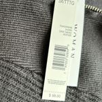 Tahari  Women's Gray Half-Zip Ribbed Sweater Size‎ M Casual Chic Photo 8